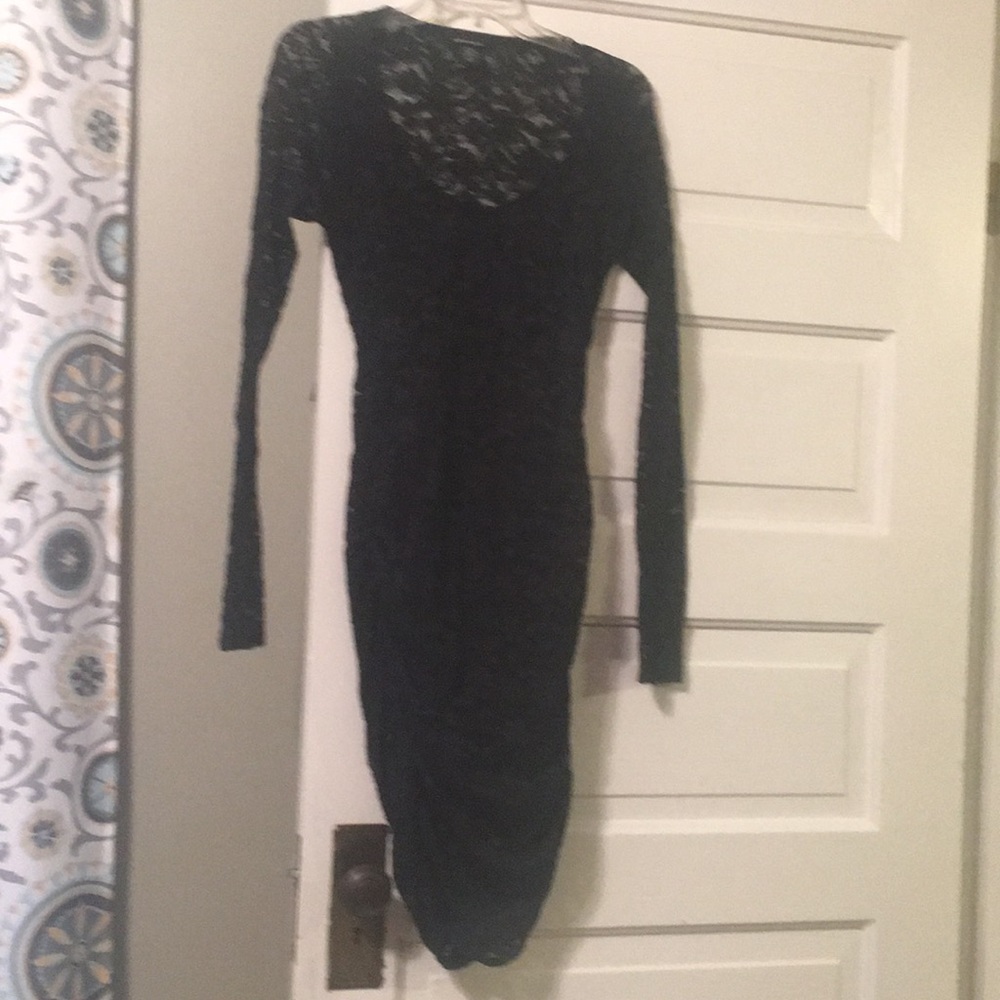 Victoria’s Secret black lace dress